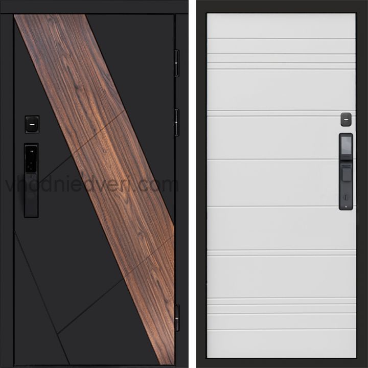 Входная дверь Termo-door НОВА с электрозамком - White line