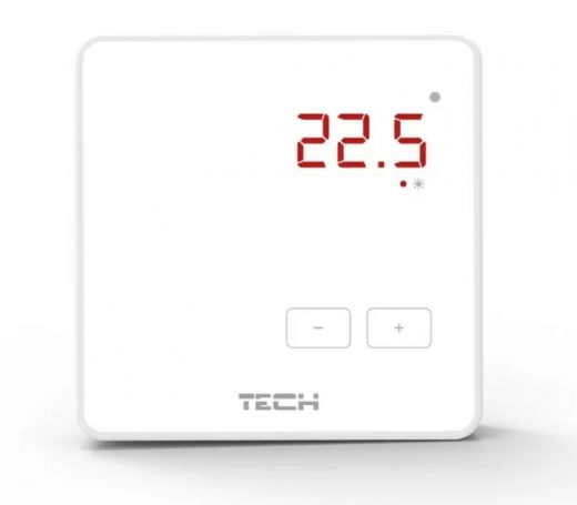 Терморегулятор комнатный беспроводной Tech R-8z, белый