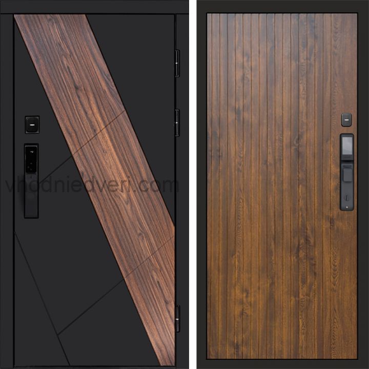 Входная дверь Termo-door НОВА с электрозамком - Flat Дуб