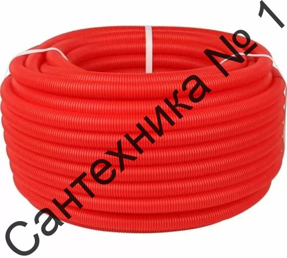 Труба гофрированная красная STOUT 23 (для труб до 16)