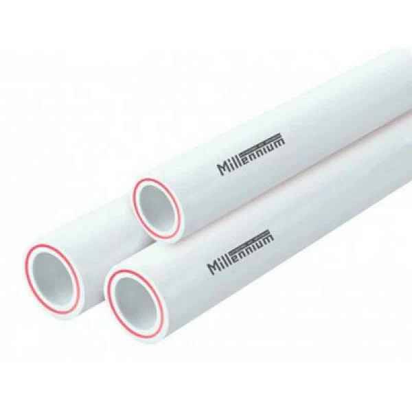 Труба полипропиленовая для отопления и водоснабжения Millennium PN20 - 25 мм (стекловолокно), стоимость за 1 м