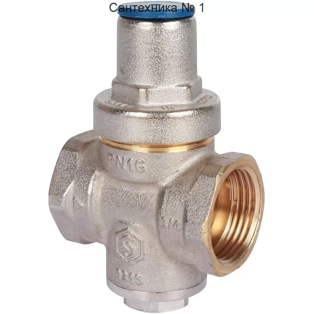 Редуктор давления поршневой STOUT 3/4* (ВН /ВН) без подключения манометра, PN 16