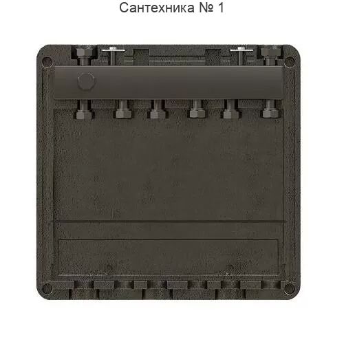 Коллектор с гидроразделителем ELSEN EWG20 - 1* НР на 2 контура 1* НГ (для SMARTBOX 2.0)