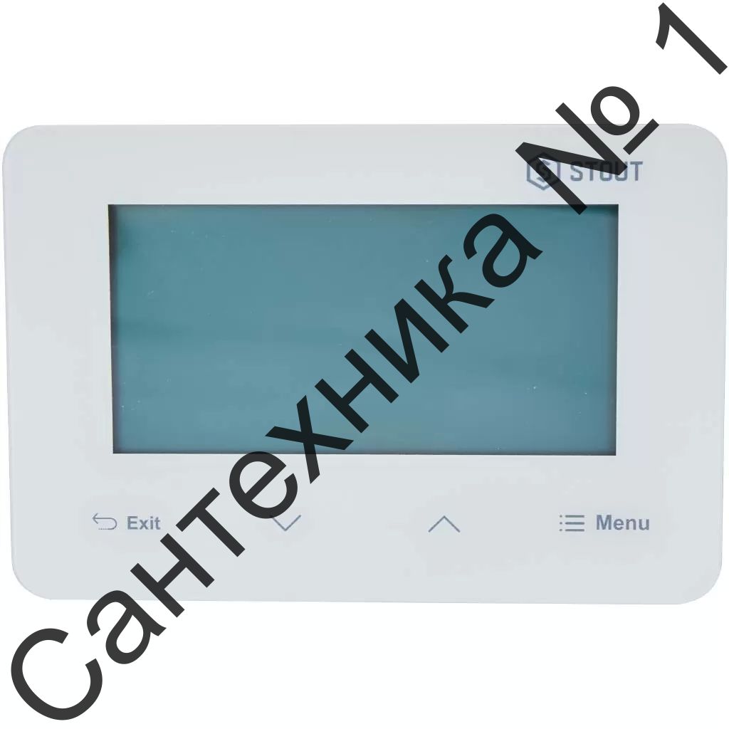 Беспроводной комнатный двухпозиционный регулятор STOUT ST-293v2, белый