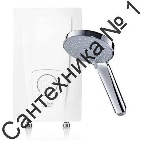 Водонагреватель электрический проточный Clage CEX 9 Plus (с лейкой)