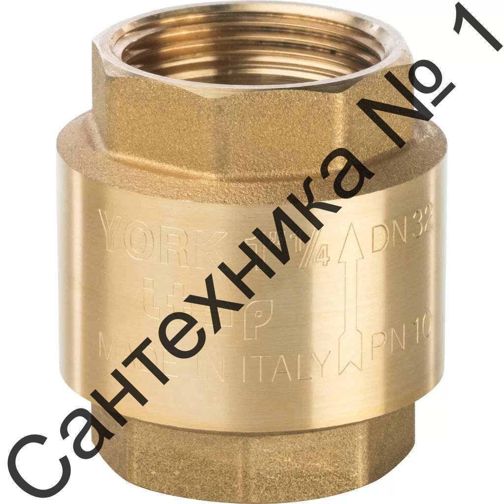 Клапан обратный с металлическим седлом Stout 1/2*