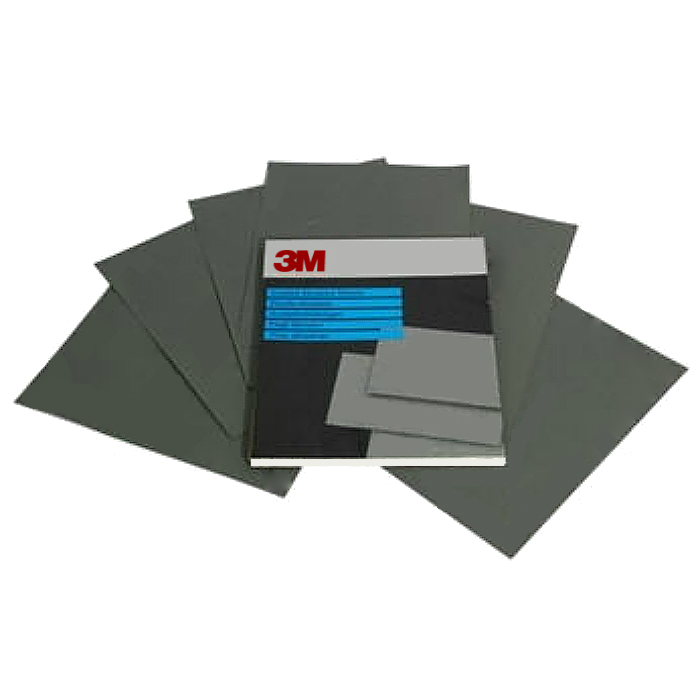 3М Бумага 734 абразивная, водостойкая, Р500, 230мм. х 280мм., в упаковке 50шт.