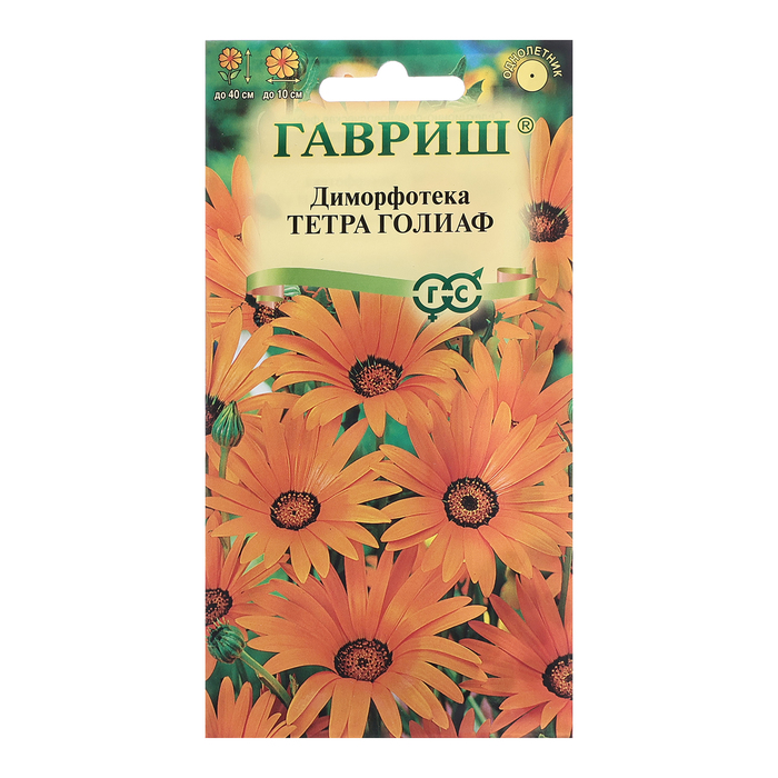 Семена Диморфотека "Тетра Голиаф", ц/п,  0,1 г
