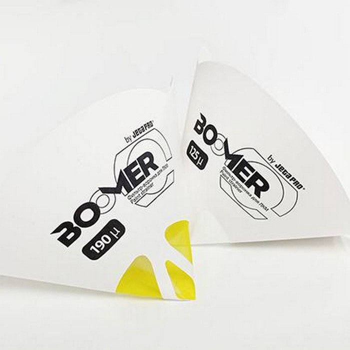 Boomer Фильтр-воронки для фильтрации ЛКМ, 190 микрон, упаковка 225шт.