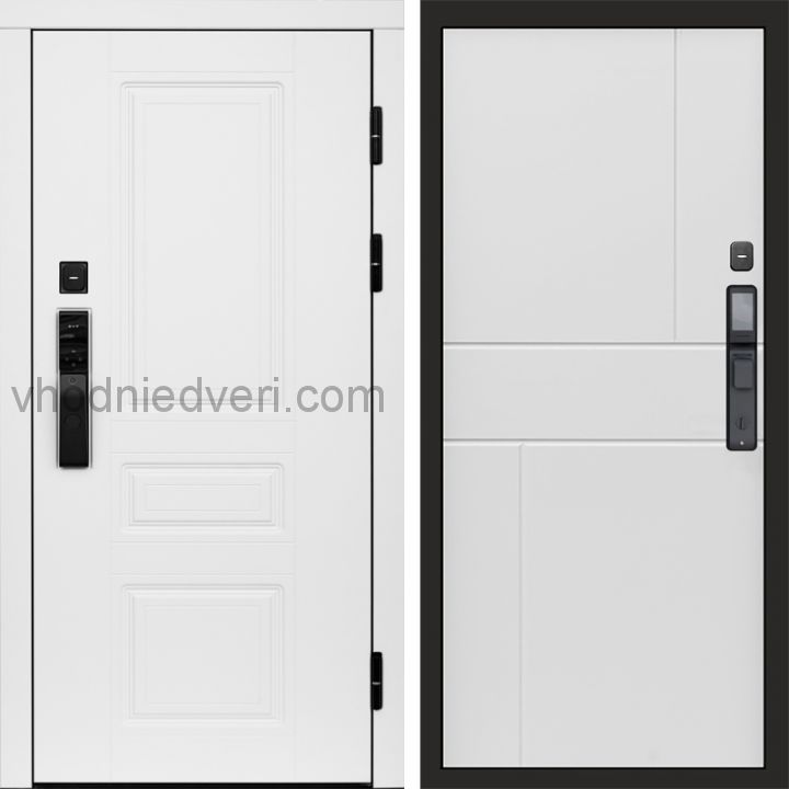 Входная дверь Termo-door ОРЕГОН WHITE с электрозамком - Горизонт Белый