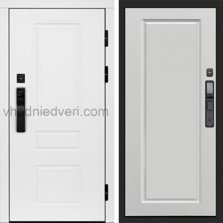 Входная дверь Termo-door ОРЕГОН WHITE с электрозамком - Гранд Белый софт