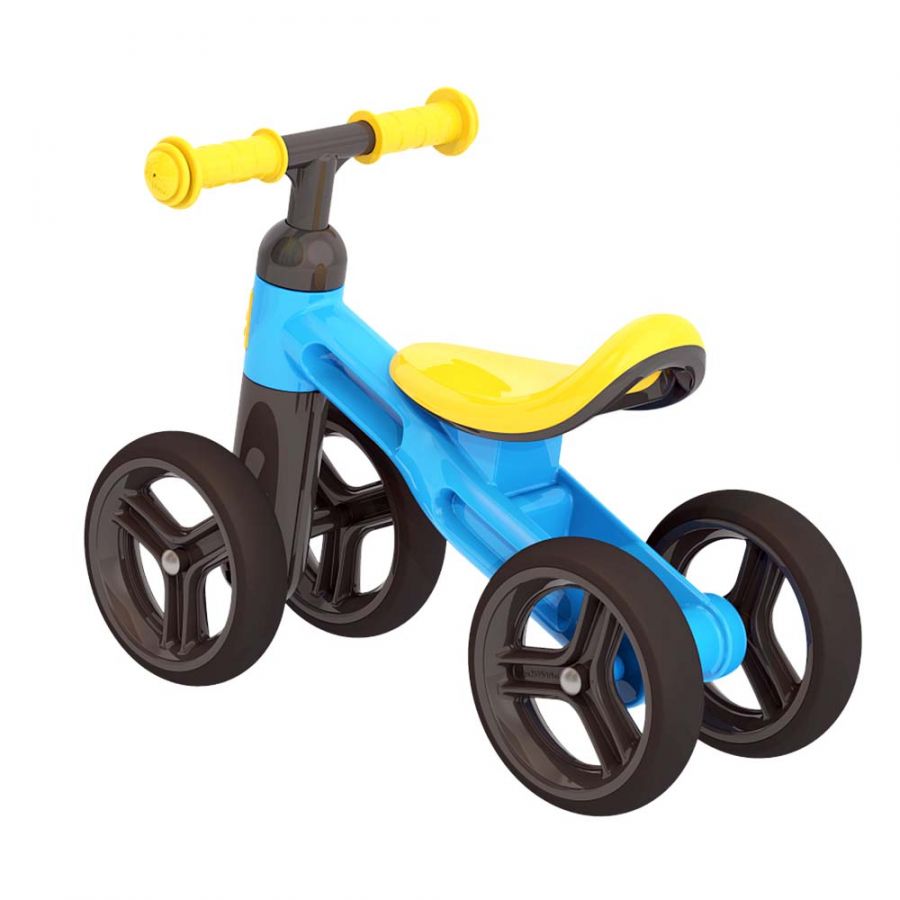 Беговел Нордпласт (желто-голубой)