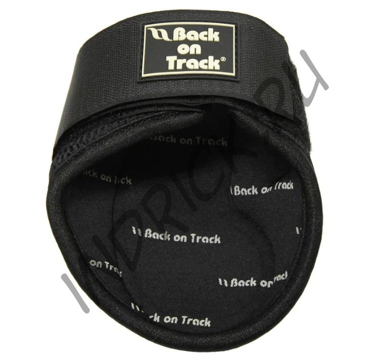 Ногавки задние Back on Track Royal Конкур (капли на липучке) черные