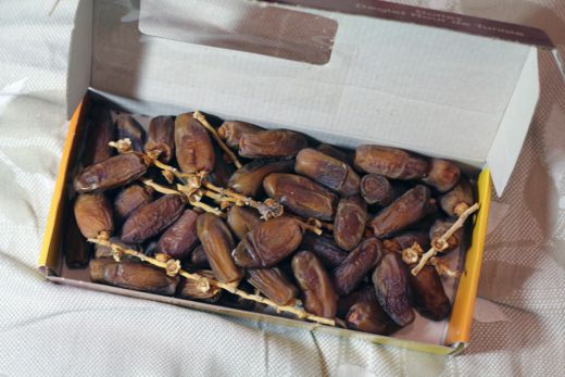 Финики на ветке сушеные натуральные в уп-500гр