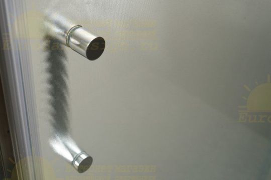 Квадратный душевой уголок Belbagno Uno-195 A  профиль хром 90х90 см схема 6