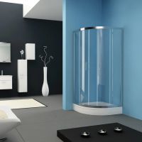 Душевая кабина Kolpa-San Q LINE TKP четверть круга 100х100 см схема 4
