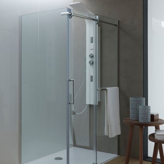 Большая душевая кабина Kolpa-San VIRGO TK 120х90 см схема 7