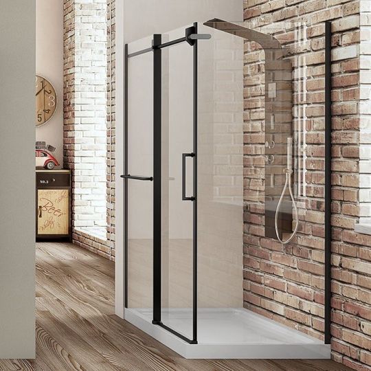 Большая душевая кабина Kolpa-San VIRGO TK 160х80 см схема 3