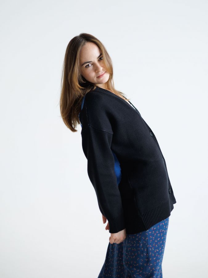 Кардиган с космонавтом