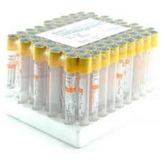 Пробирки вакуумные 16*100, с борной кислотой, 10,5 мл, для исследования мочи, RT