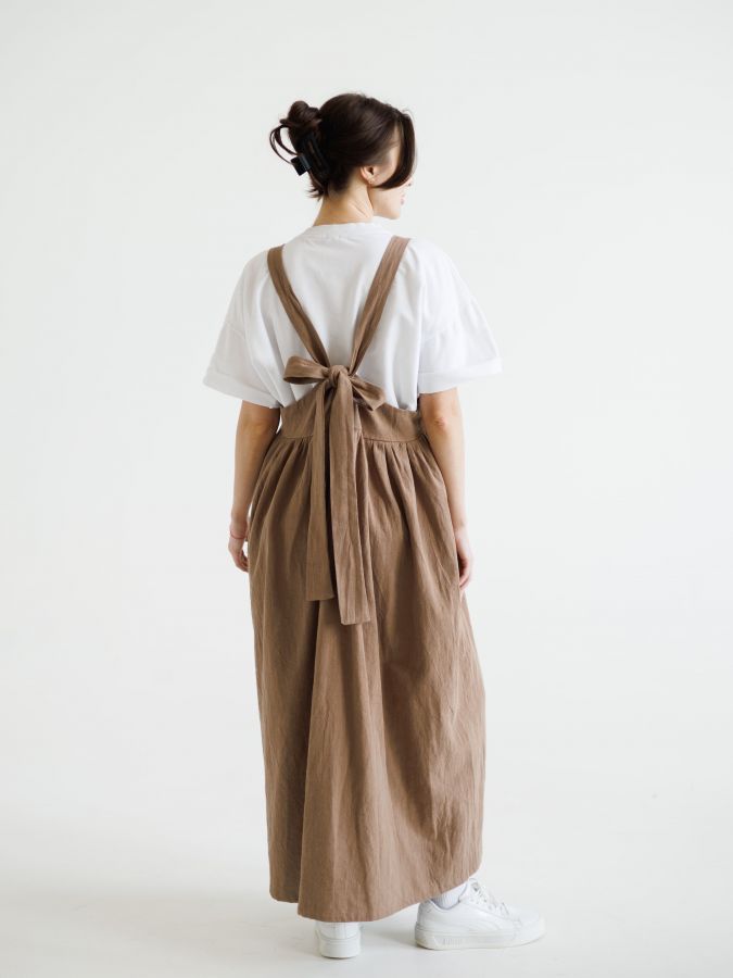 Сарафан Ortica из крапивы мокко