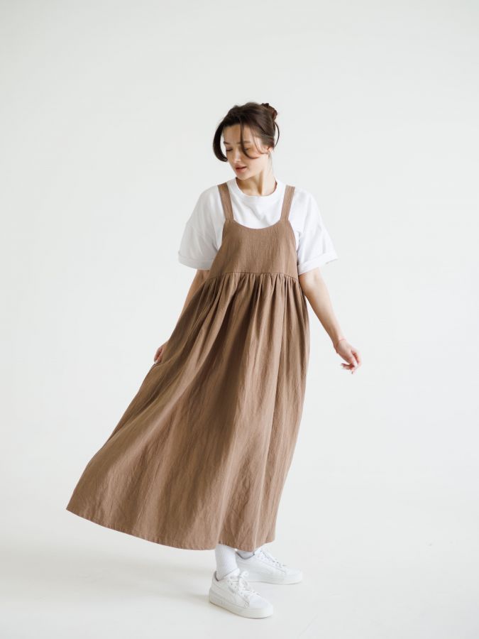 Сарафан Ortica из крапивы мокко