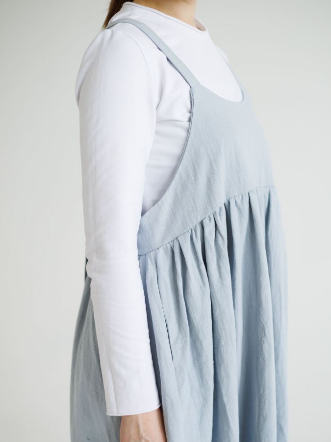 Сарафан Ortica из крапивы голубой