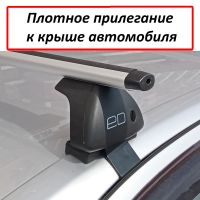 Багажник на крышу Volkswagen Jetta A6 (2010-19), ЕД, аэродинамические дуги