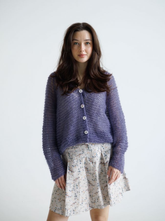 Юбка в складку Сухоцветы