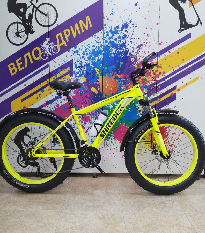 Велосипед 26" * 4.0"  ФЭТБАЙК Shreder BLRD