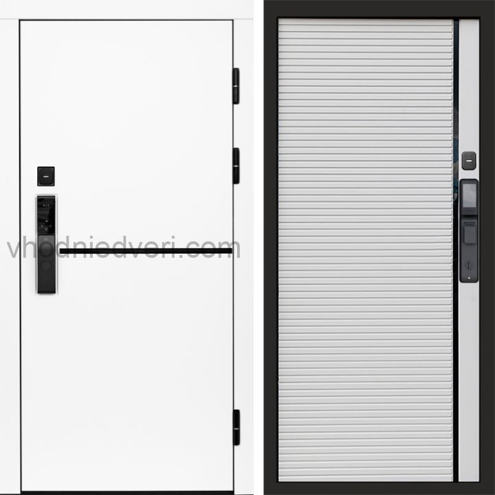 Входная дверь Termo-door ТРЕНД WHITE с электрозамком - Porte white