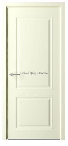 Стиль 1 Эмаль без стекла межкомнатная дверь