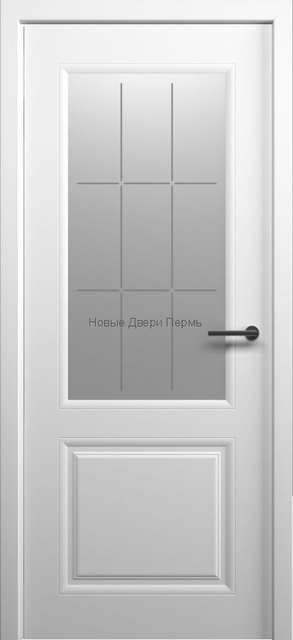 Стиль 1 Эмаль Стекло Топаз межкомнатная дверь