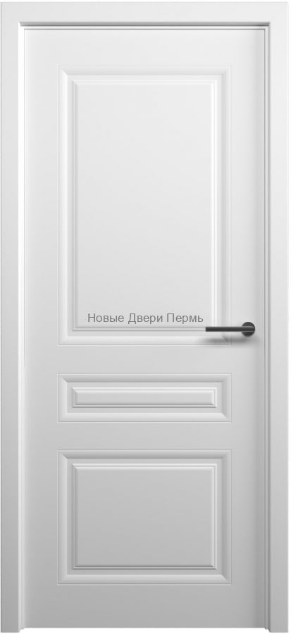 Стиль 2 Эмаль без стекла межкомнатная дверь