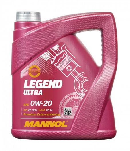Mannol Legend Ultra 0W-20, 4л