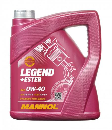 Mannol Legend Ester 0W-40, 4л
