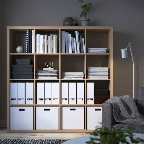 KALLAX Стеллаж, под беленый дуб, 147x147 см KALLAX Стеллаж, под беленый дуб, 147x147 см