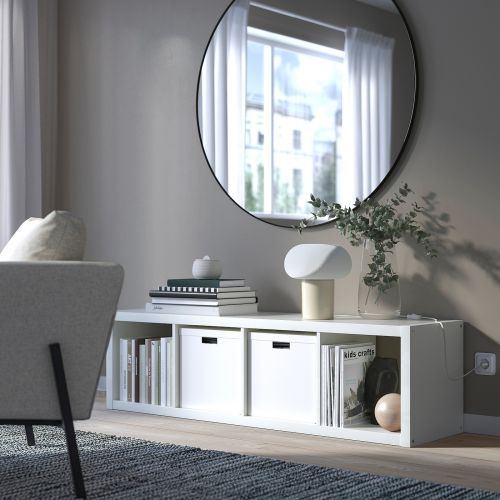 KALLAX Стеллаж, белый, 42x147 см KALLAX Стеллаж, белый, 42x147 см