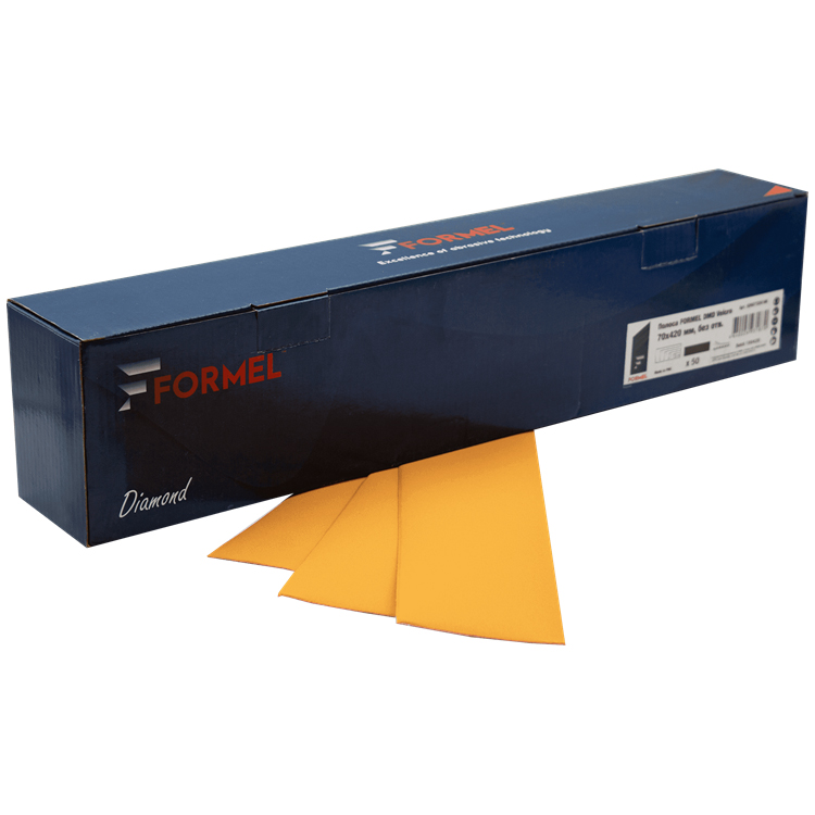 Formel Diamond Полоска шлифовальная на бумажной основе 70мм. x 420мм., Р180, в упаковке 50шт.