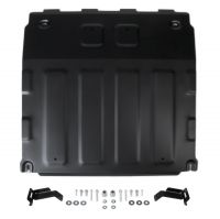 Защита картера + КПП + комплект крепежа, АвтоБРОНЯ, Сталь, Jac S7 2020-, V - 1.5 111.09203.1 АВТОБРОНЯ