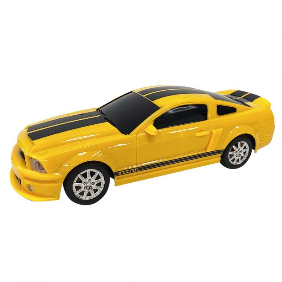 Автомобиль РУ НОРДПЛАСТ, свет.фары, 1:20, желтый