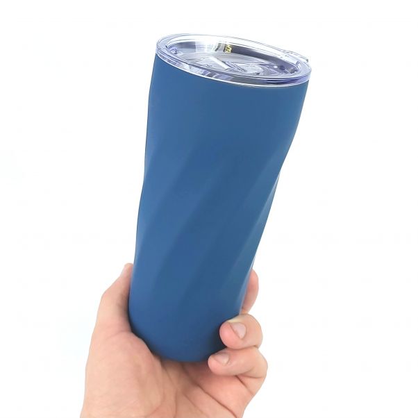 Термокружка Family темно-синяя