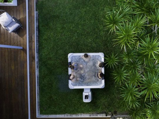 СПА-бассейн MSpa "Oslo Amber" 850л, 160х160х65см схема 14