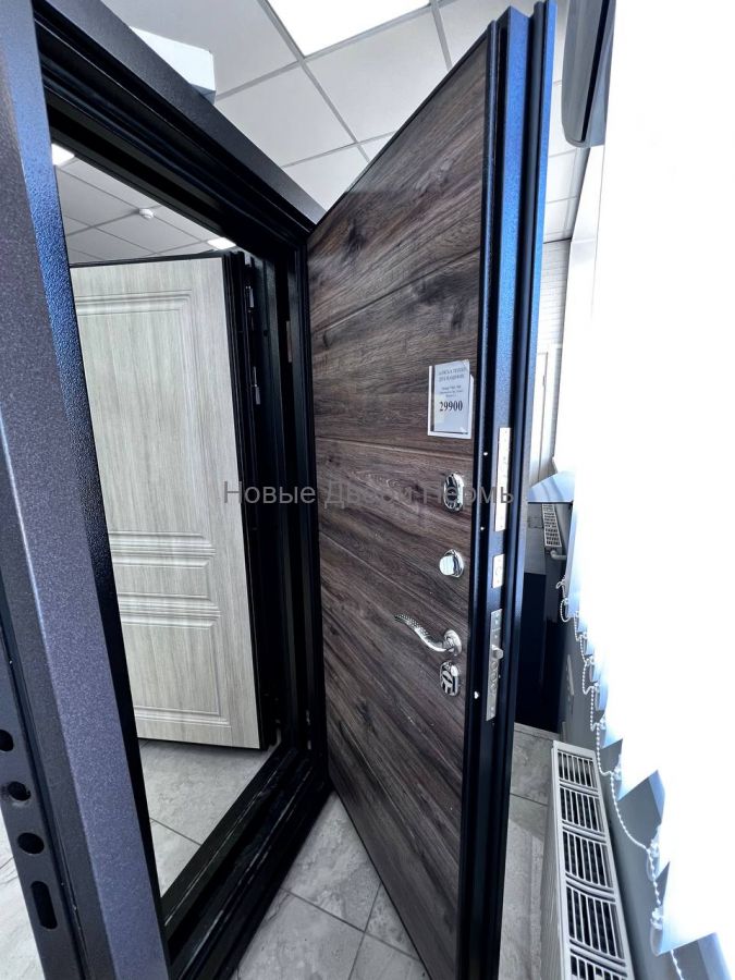 Дверь утепленная 3К Термо медный антик  Канадский дуб Пацифик