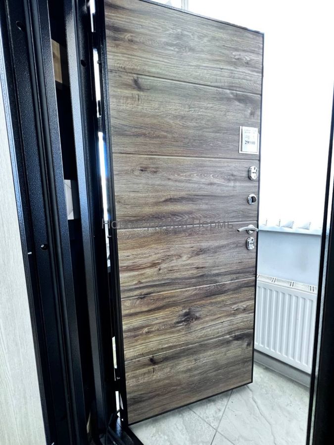 Дверь утепленная 3К Термо медный антик  Канадский дуб Пацифик