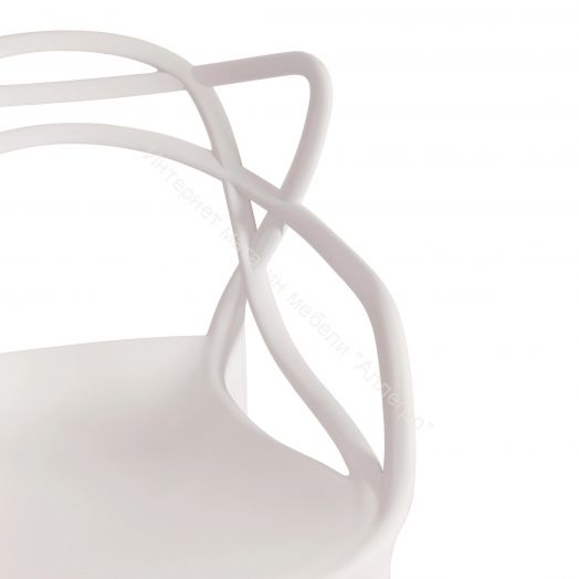 Стул Cat Chair (mod. 028) пластик, белый, (White C0057)