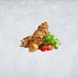 Шашлык из курицы с соусом 2шт