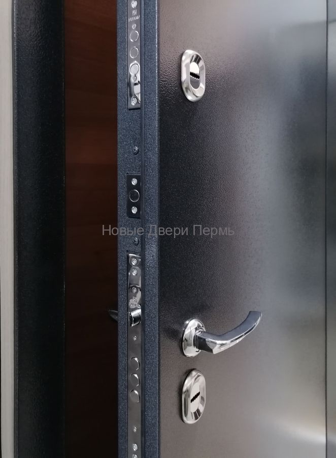 SNEGIR ARCTIC MP Тёмно серый букле графитSA-C3 ПВХ Бьянко дверь утепленная