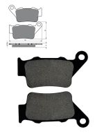 Колодки тормозные дисковые задние KTM / Bajaj / BMW