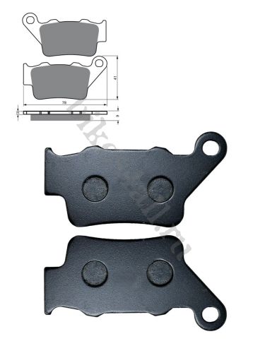 Колодки тормозные дисковые задние KTM / Bajaj / BMW